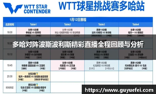 多哈对阵波斯波利斯精彩直播全程回顾与分析